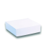 White cardboard pastry box  180x180mm H100mm