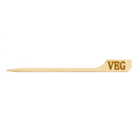 "Veg" bamboo "Teppo Gushi" paddle skewer