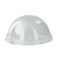 Clear PET plastic dome lid  98mm  H35mm