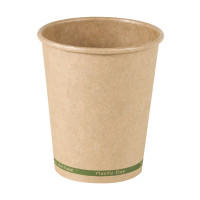 "ZEN" kraft paper cup without plastic