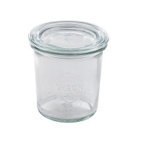 Weck glass jar with glass lid   H69mm 140ml