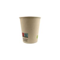 Bamboo fiber cup with PE lamination H79mm 180ml