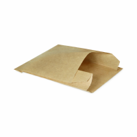 Braune Tütchen aus Kraft 120x50mm H150mm