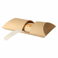 Kraft Tacos Schachtel teilbar 120x170mm