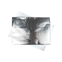 Weißes Papier mit Aluminium 250x350mm