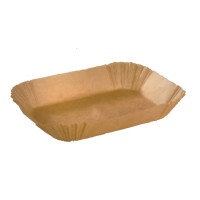 Braune, fettdichte Backformen aus Silikon 155x75mm H57mm