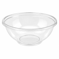 Salatschüssel aus Kunststoff, kristallklar  H116mm 4500ml