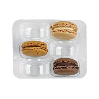 Einsätze für 6 Macarons 118x100mm H23mm