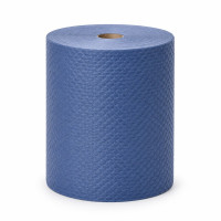 Tischdecke  in Blau, als Rolle aus Zellstoff  1 200x100 000mm H10mm