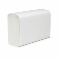 Weißes abbaubares Handtuch aus Zellulose und Viskose 163x215mm