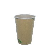 "Zen" kraft/brown paper cup