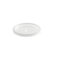 Clear plastic PS lid