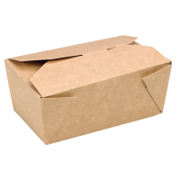 Essensboxen aus Karton 800ml 140x100mm H50mm