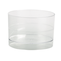 Verrine plastique ronde transparente ‘‘Bodega’’