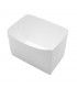 White multi-purpose cardboard container  90x60mm H40mm 300ml