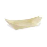 Wooden boat 143x70mm H23mm
