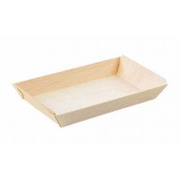 "Samurai" rectangular wooden tray    H20mm