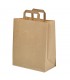 Kraft/brown paper carrier bag 260x160mm H300mm