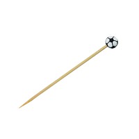 Bambus Spieße - Fußball  H120mm